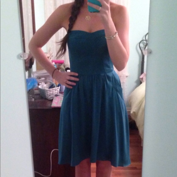 Rebecca Taylor Silk High-Lo Dress - Picture 2 of 5